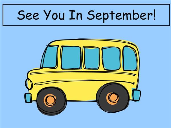 See you in September!!!